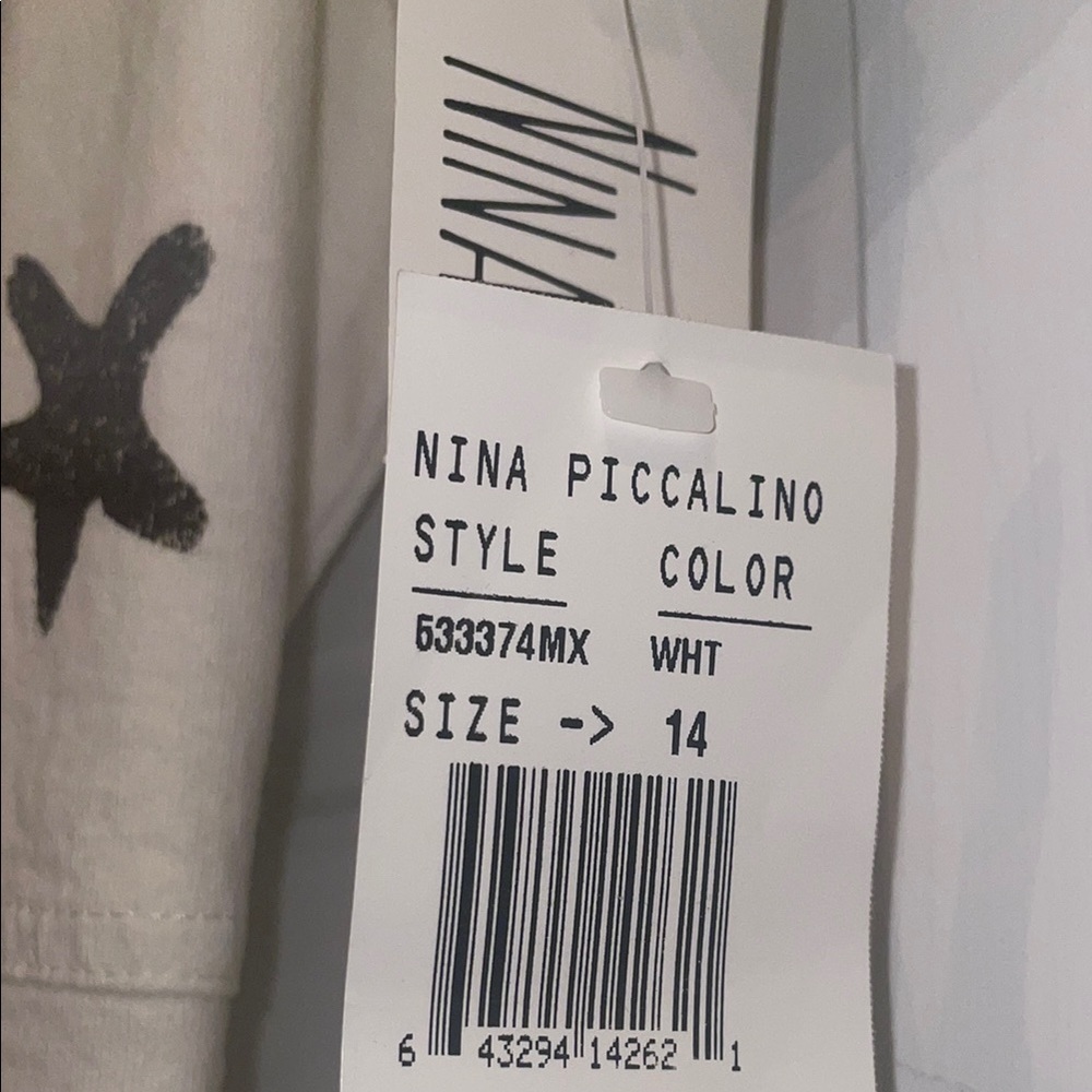 Nina Piccalino Cream Flutter Sleeve Maxi Dress - Picture 8 of 8